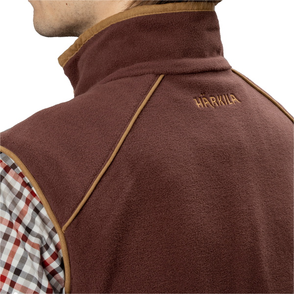 2026 Harkila Herren Sandhem 200 Weste 1201153 - Burgundy